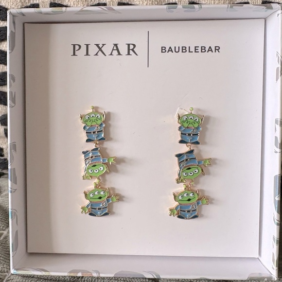 New Pixar Toy Story Alien Earrings by BaubleBar - Picture 2 of 7